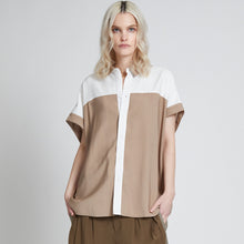 Load image into Gallery viewer, WALKER TOP KHAKI &amp; IVORY
