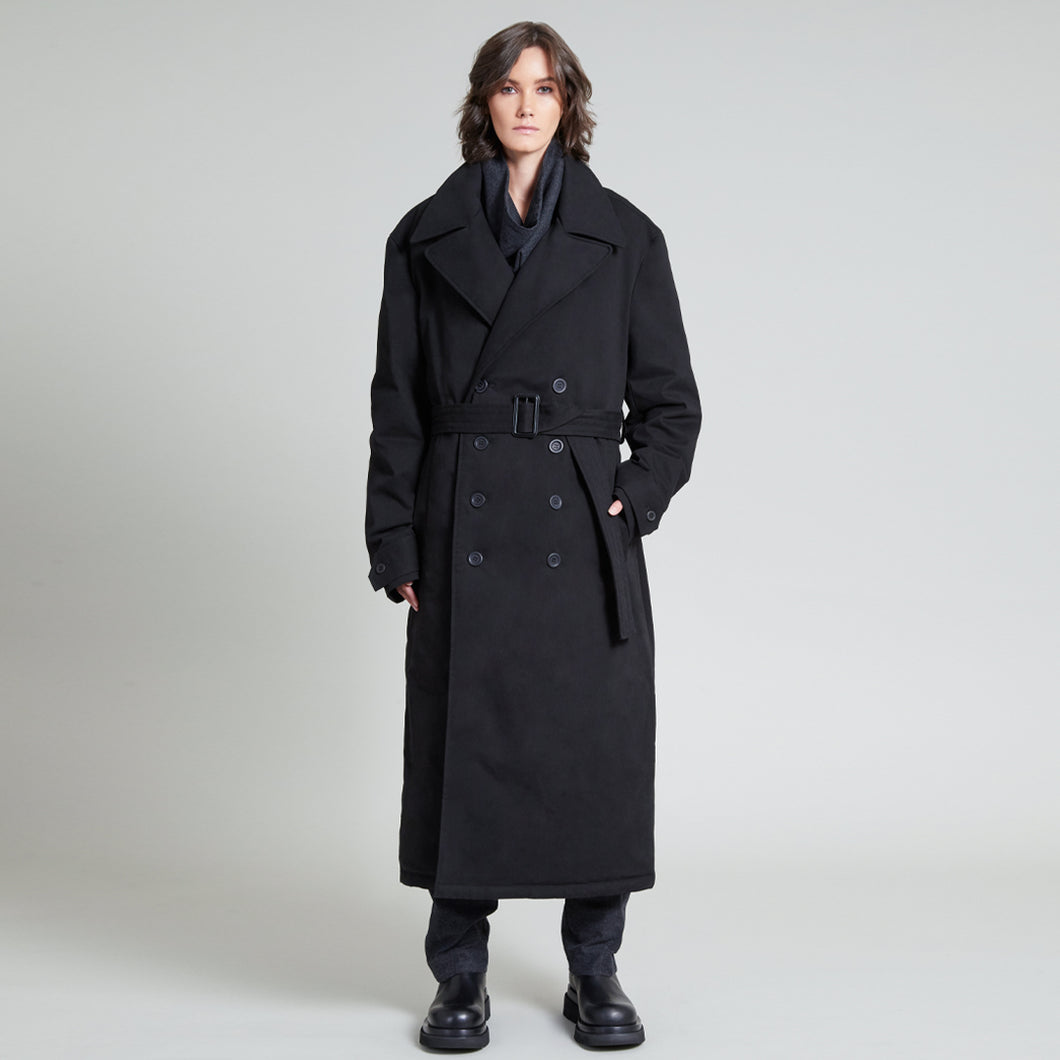 LOUIS TRENCH BLACK