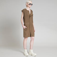 Load image into Gallery viewer, KARMAN ROMPER OLIVE
