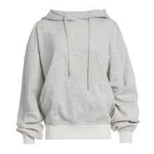 Load image into Gallery viewer, JULIAN MIXED MEDIA PULLOVER HOODIE HEATHER GRAY
