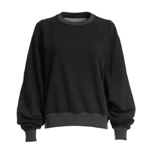 Load image into Gallery viewer, KADEN CROPPED PULLOVER BLACK
