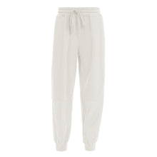 Load image into Gallery viewer, HAIDER TERRY MIXED MEDIA SWEATPANTS IVORY

