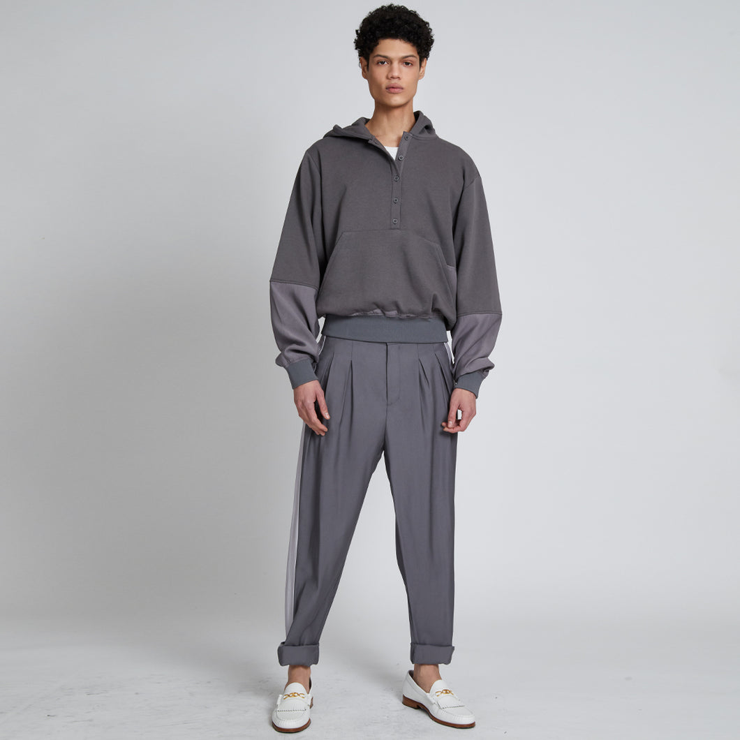 EMERSON PULLOVER CHARCOAL GRAY