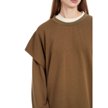 Load image into Gallery viewer, DYLAN TWOFER PULLOVER OLIVE &amp; TEA STAIN
