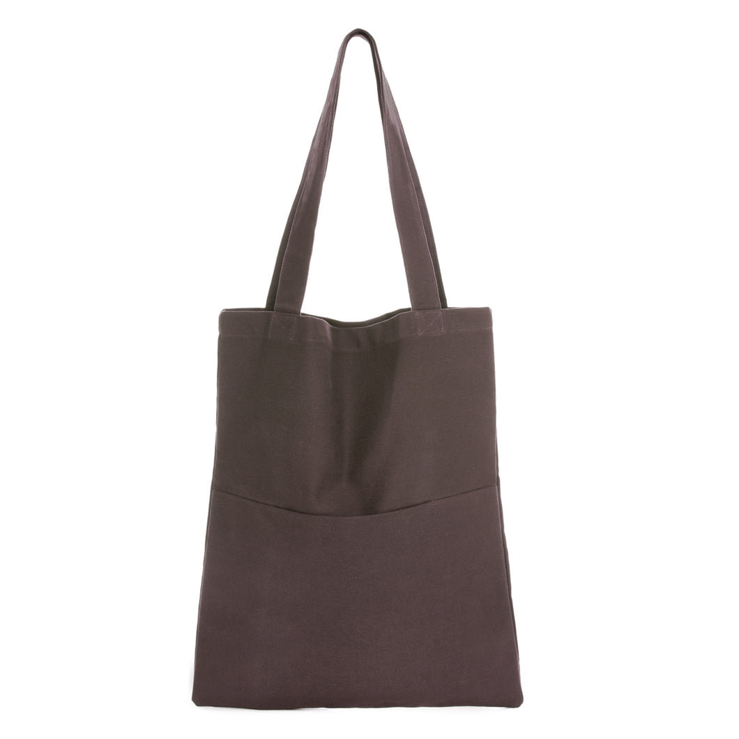 SANDER TOTE CHARCOAL GRAY
