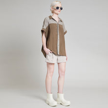 Load image into Gallery viewer, WALKER TOP OLIVE &amp; TAUPE
